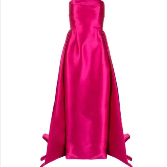 Like NEW SOLACE LONDON TIFFANY GOWN in CERISE - Picture 8 of 8